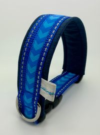 Chevronblau-blau-dunkelblaumeliert